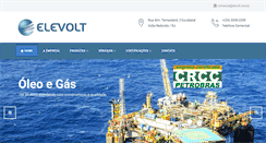 Desktop Screenshot of elevolt.com.br